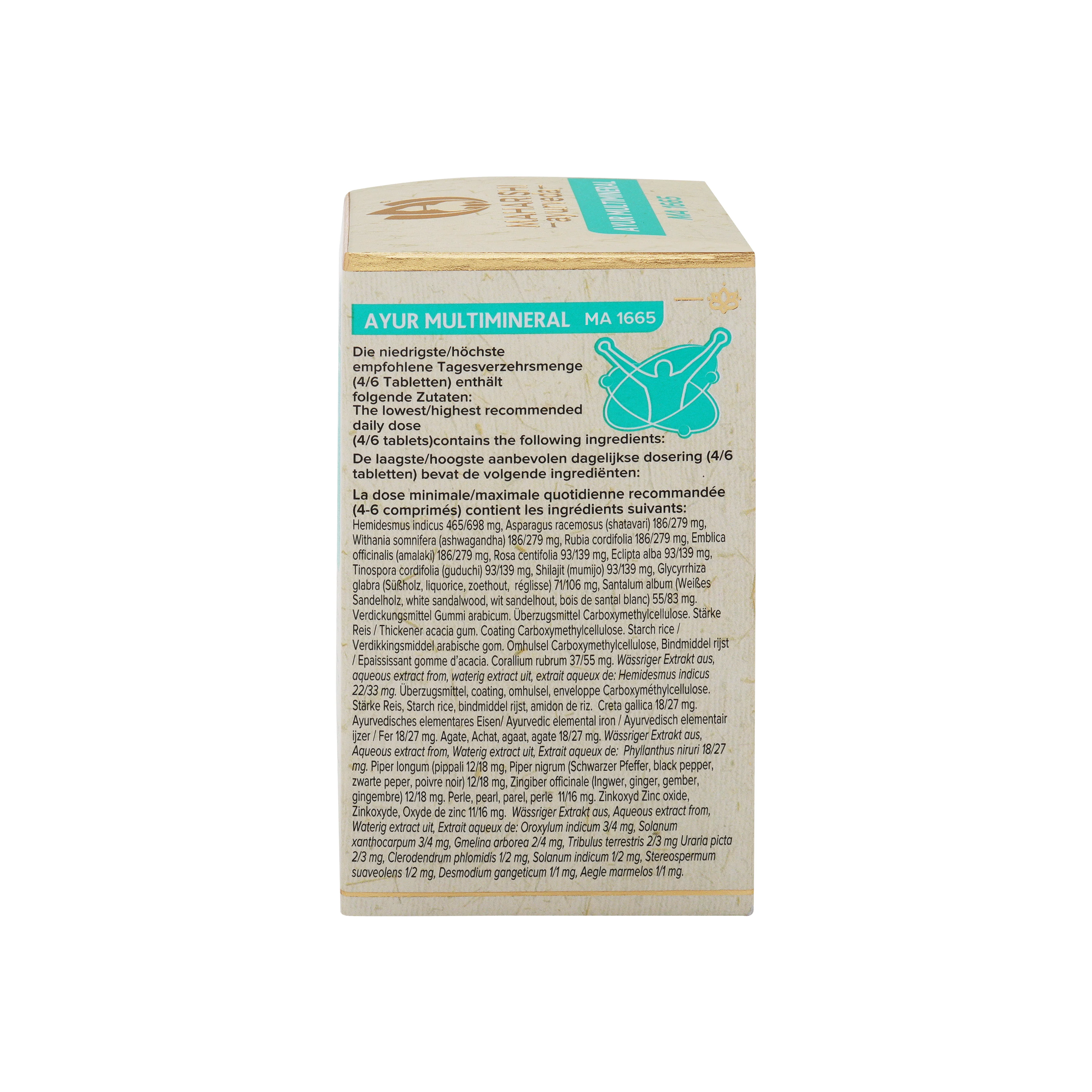Ayur Multimineral MA 1665 – Ayurveda Nahrungsergänzung, Eisen & Zink - Image 9