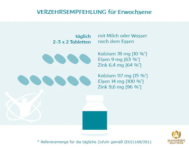 Ayur Multimineral MA 1665 – Ayurveda Nahrungsergänzung, Eisen & Zink - Image 3