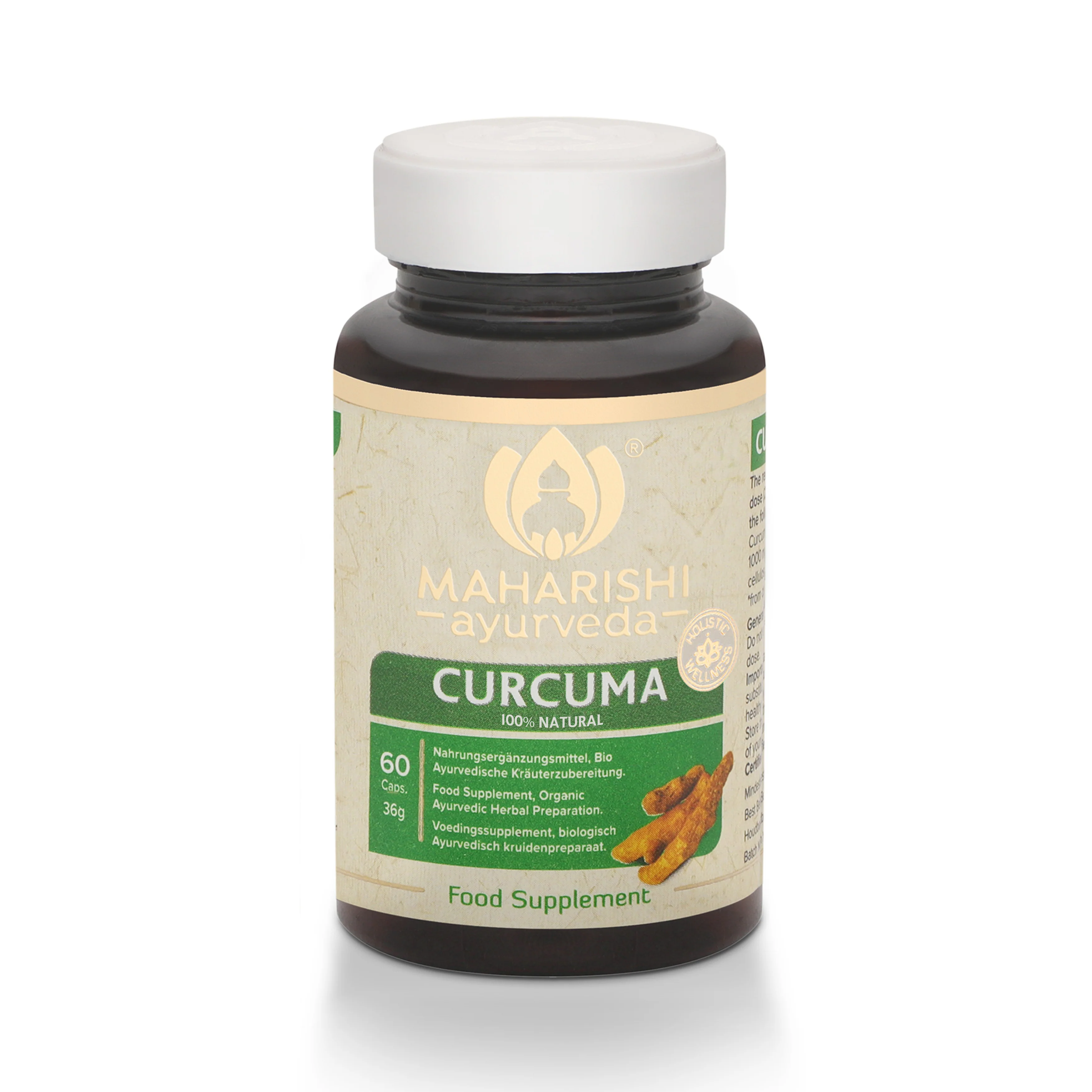 Curcuma Natural Super Herb – Curcuma Nahrungsergänzung, Ayurveda Kräuter - Image 8