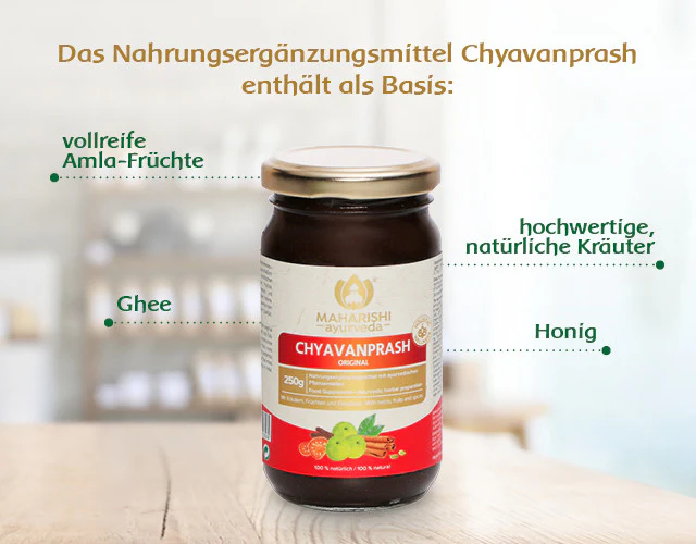 Original Chyavanprash 450 g – Ayurveda Nahrungsergänzung mit Kräutern - Image 4