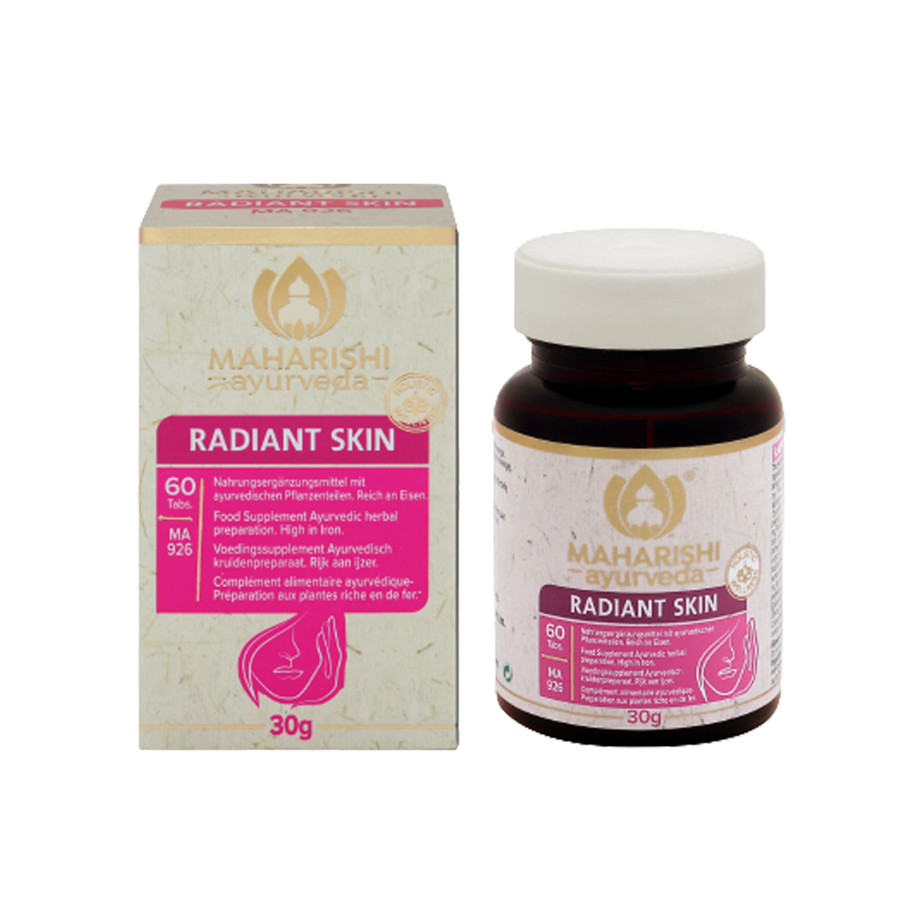 Radiant Skin MA 926 – Ayurveda Nahrungsergänzung mit Kräutern & Eisen - Image 8